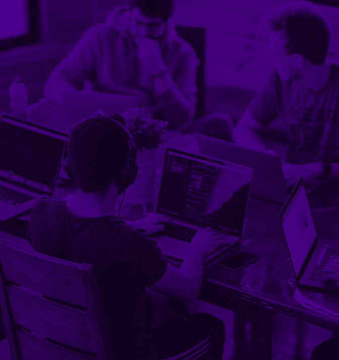 IT & Design teamwork in office