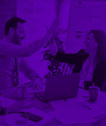 bussiness high-five